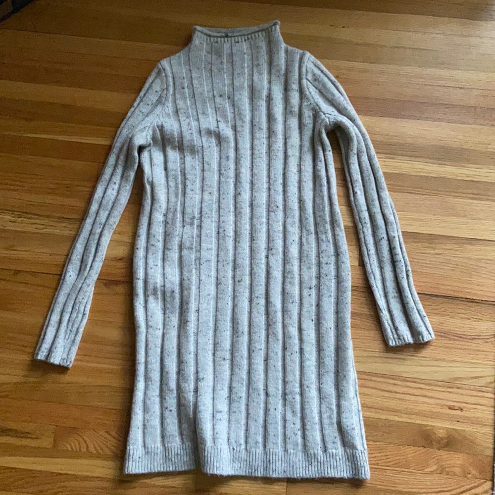 Madewell Rolled Mockneck Sweater Dress - Size XS